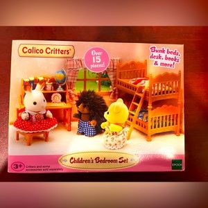 Calico Critters Children Bedroom set